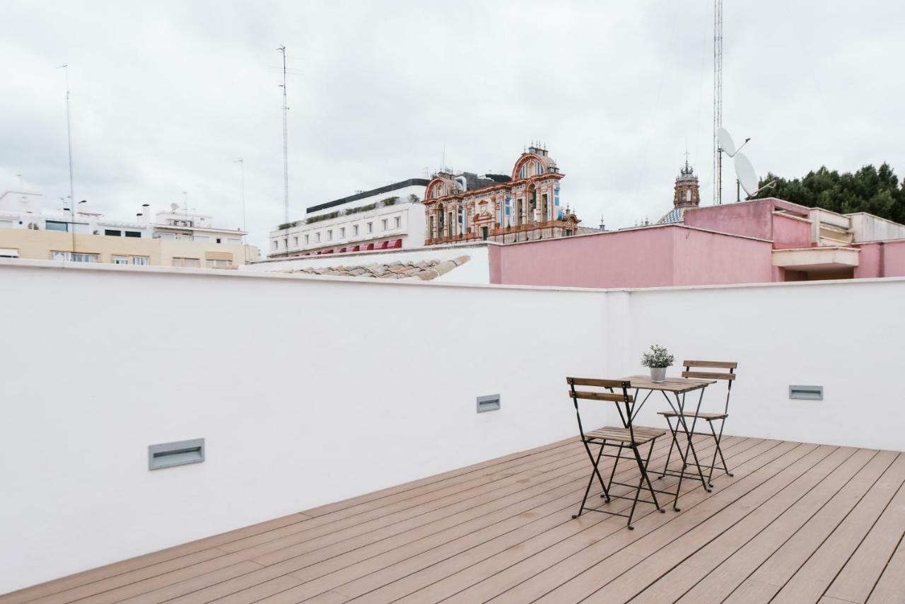 Ferienwohnung T2, Tirso De Molina, Apartamento Luminoso Y Tranquilo Sevilla Exterior foto